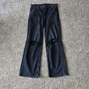 Dreamy Drape Wide Legged Jeans